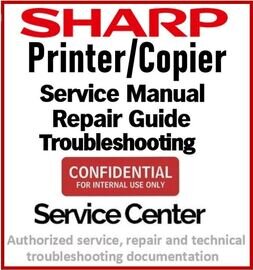 Sharp MX M550U M620U Printer Service Manual