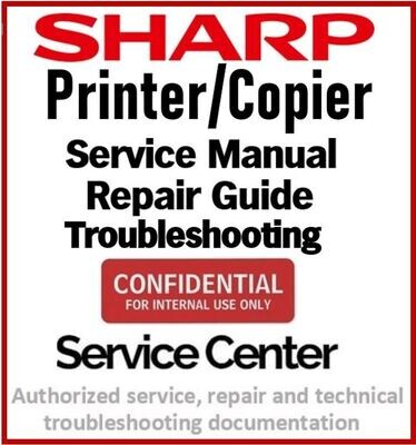 Sharp MX M904 M1054 M1204 Printer Service Manual