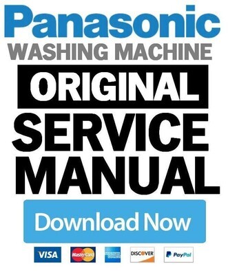 Panasonic NA-148VB3 128VB3  Washing Machine Service Manual