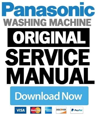 Panasonic NA 147VB3 148VB3  Washing Machine Service Manual