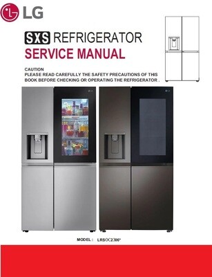 LG LRSOC2306 LRSOC2306S LRSOC2306D Refrigerator Service Manual