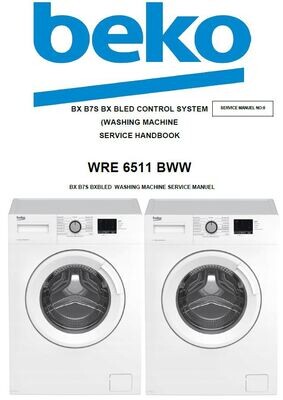 Beko WRE 6511 BWW Washing Machine Service Manual