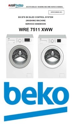 Beko WRE 7511 XWW Washing Machine Service Manual