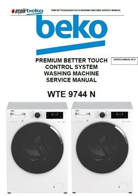Beko WTE 9744 N Washing Machine Service Manual