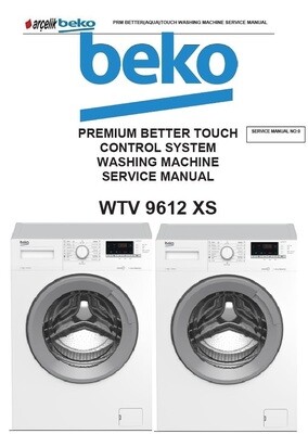 Beko WTV 9612 XS Washing Machine Service Manual
