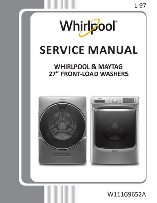 Maytag MHW6630MBK MHW6630HC MHW6630HW Washing Machine service manual Maytag MHW6630MBK MHW6630HC MHW6630HW Washing Machine service manual