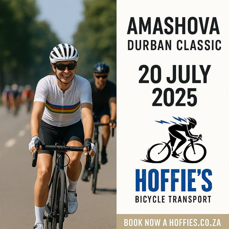 Hoffie&#39;s Bicycle Transport promotional image for Amashova event