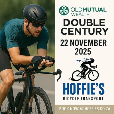 Hoffie&#39;s Bicycle Transport promotional image for Double Century event