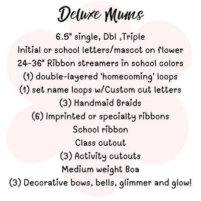 Classic Deluxe Mums