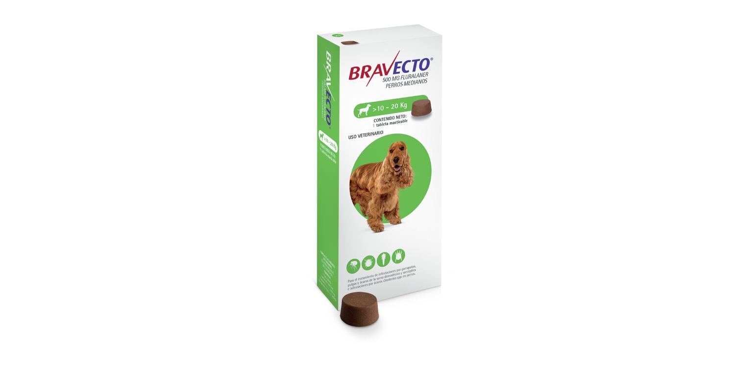 Bravecto 10 a 20 kg