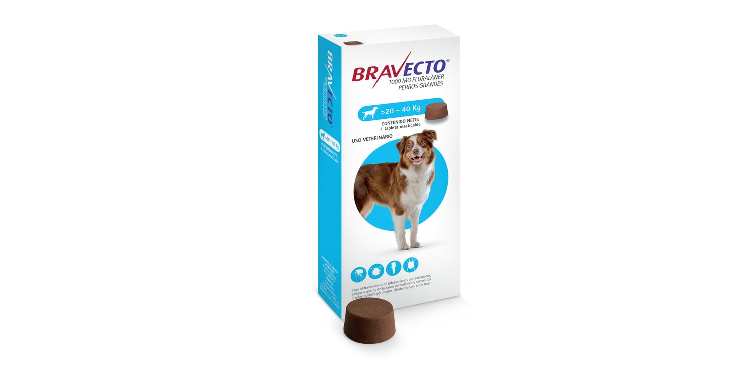 Bravecto 20 a 40 kg