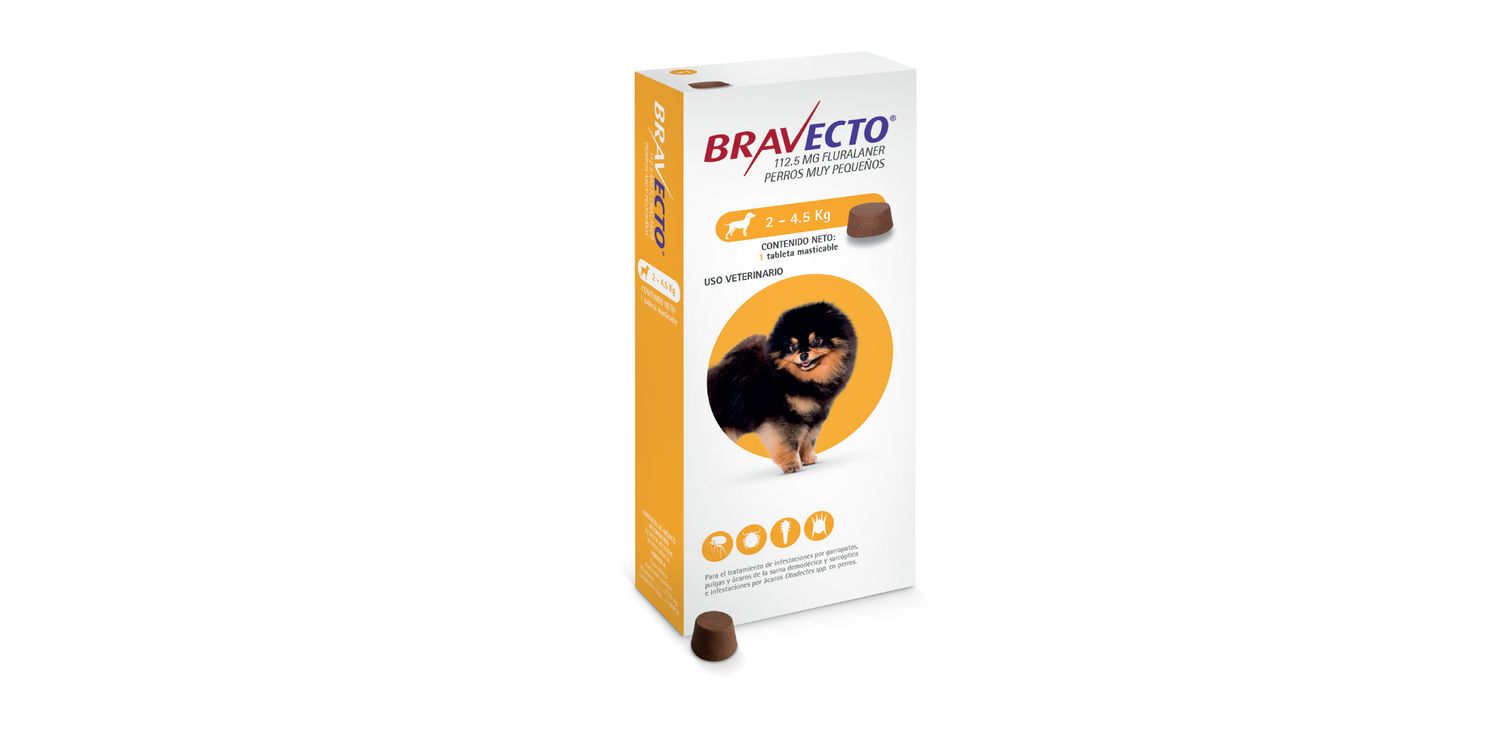 Bravecto 2 a 4.5 kg