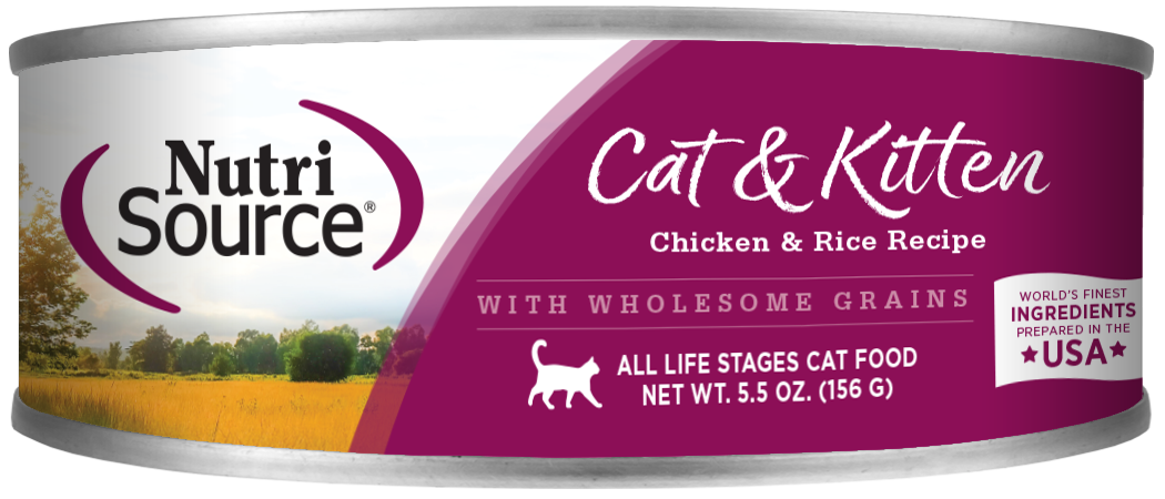 Nutri Source Chicken and Rice 5.5 Oz.