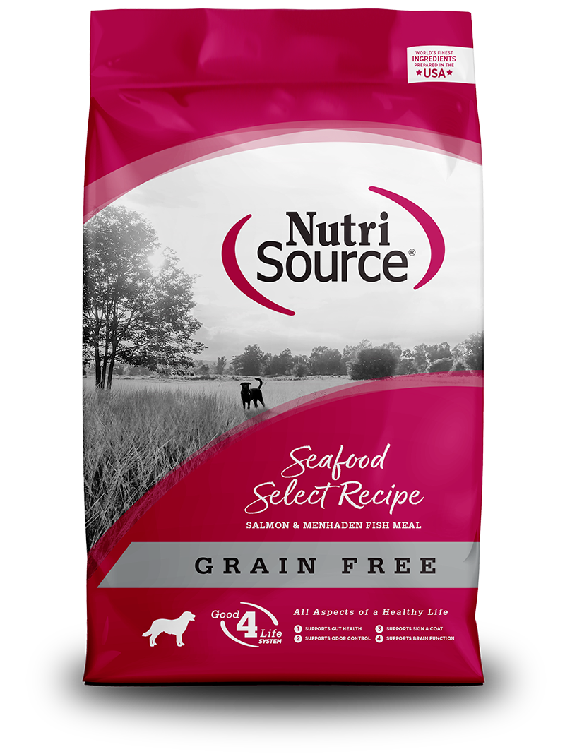 Nutri Source Seafood ADULTO Y CACHORROS 15 LBS.