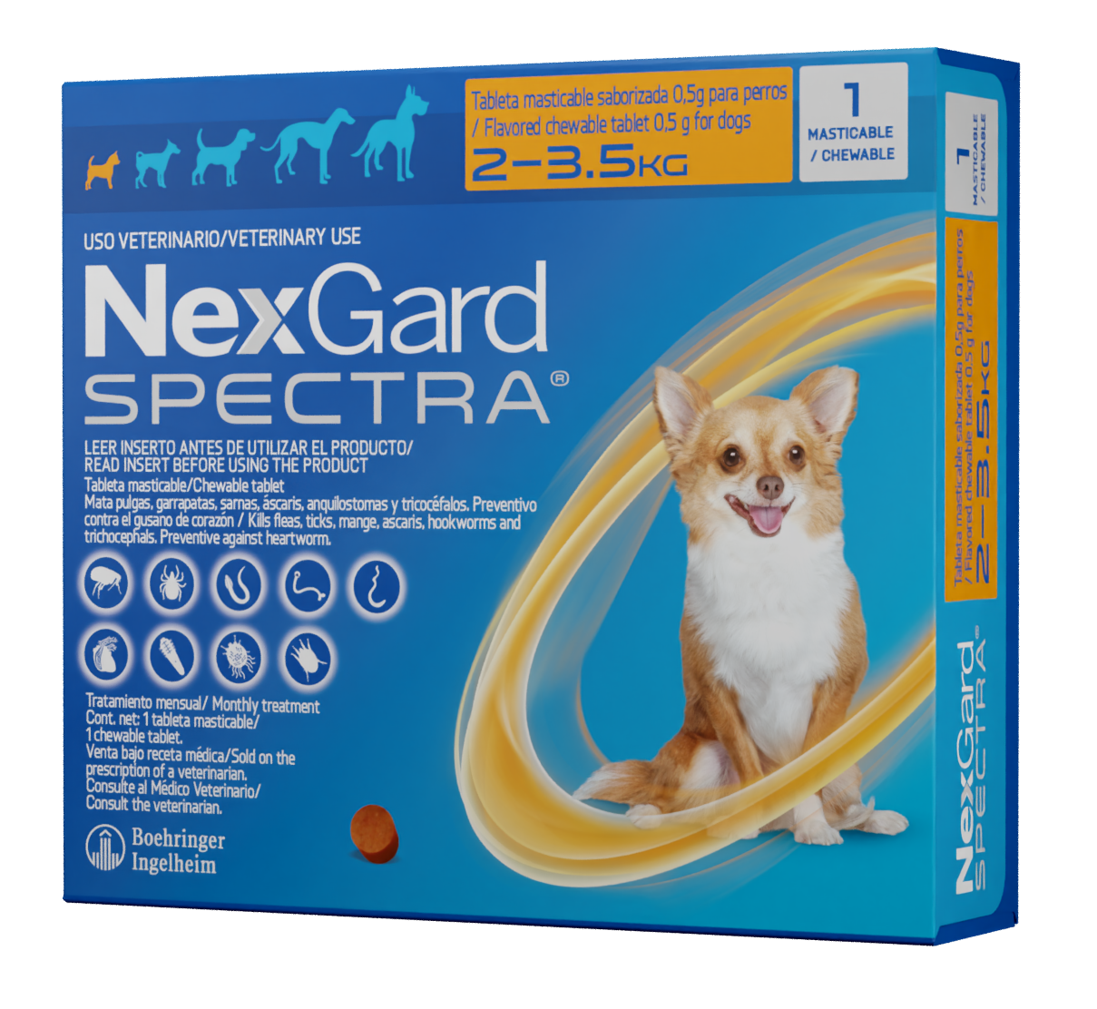 NexGard spectra 2 a 3.5 kg