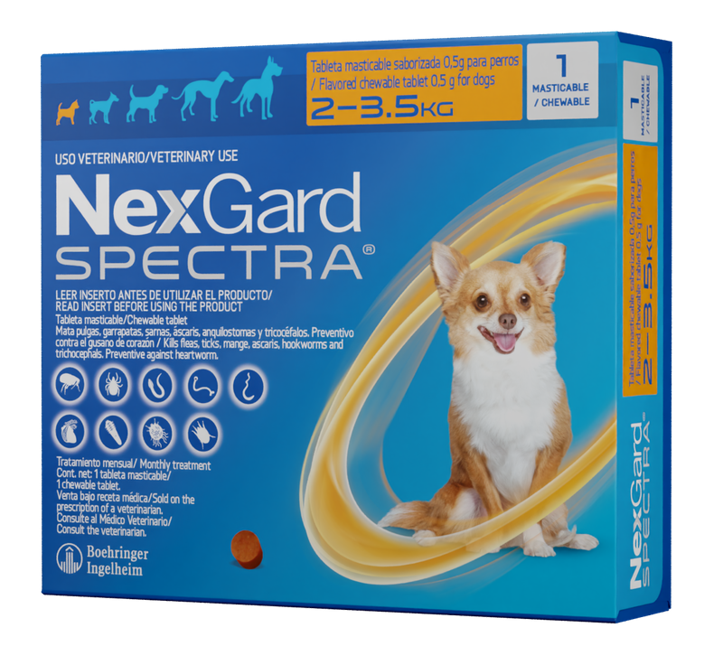 NexGard spectra 2 a 3.5 kg