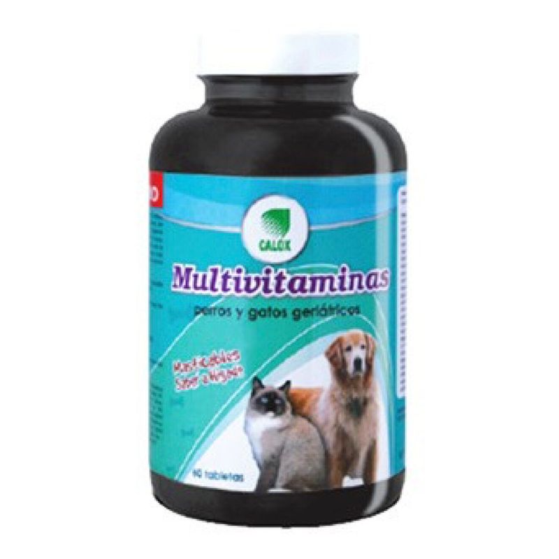 MULTIVITAMINAS PERRO Y GATO GERIATRICO