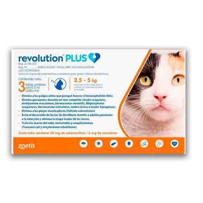 Revolution Gato  2.5 a 5 Kg