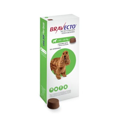 Bravecto 10 a 20 kg