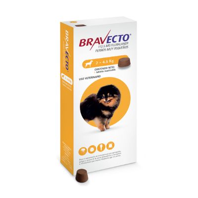 Bravecto 2 a 4.5 kg