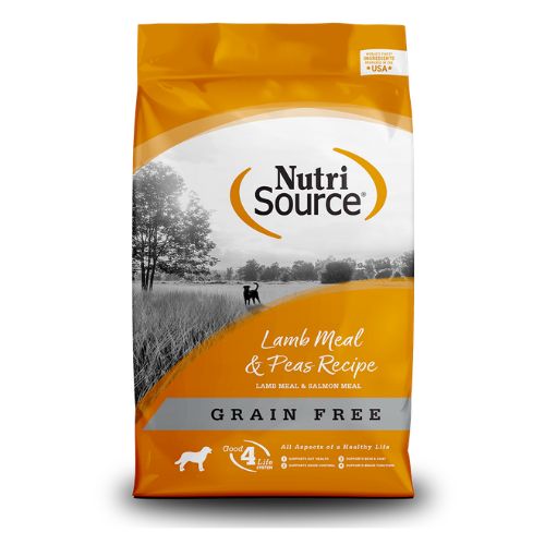 Nutri Source Lamb Meal and Peas ADULTOS Y CACHORROS 4 LBS.