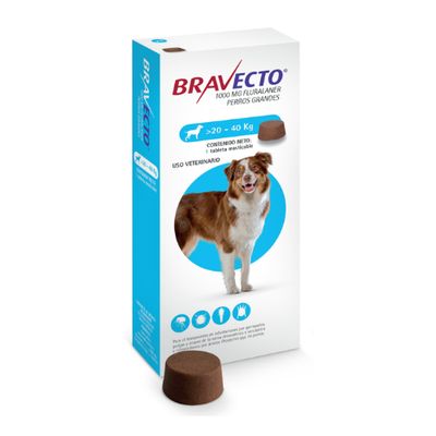Bravecto 20 a 40 kg
