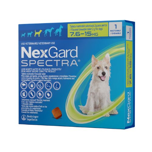 NexGard spectra 7.5 a 15 kg