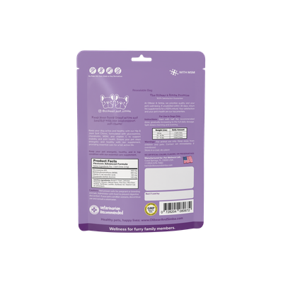 Olibear &amp; Simba FLEXICORE™ Hip &amp; Joint - Suplemento masticables blandos para perros, apoyo para la salud de las articulaciones y la cadera (Tocino) -  60 masticables