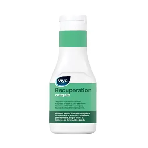 Viyo Recuperation cat/gato (150 ml) – Soporte para una recuperación rápida, eficaz y fluida después de una cirugía o enfermedad – Desarrollado por veterinarios para veterinarios.
