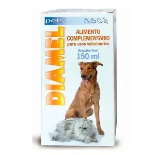 Catalysis Diamel Pets - Alimento complementario en solución oral para usos veterinarios, soporte metabólico, control de glucosa e insulina, perros y gatos - 150 ml