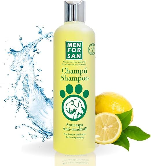 MENFORSAN Champú Anticaspa - Purificante y tonificante. (Extracto de limón) 300 ml.