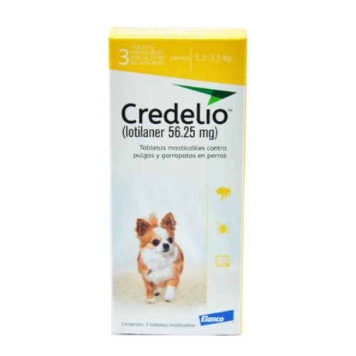 Credelio 1.3-2.5 kg  1 unidad