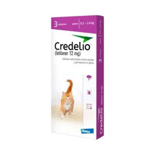 Credelio Gato 0.5-2.0 kg   1 unidad