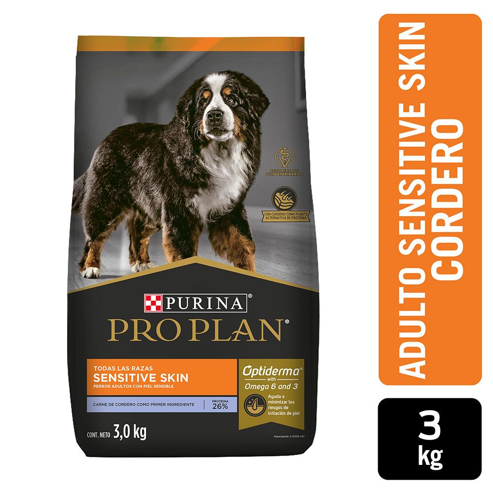 Proplan Adulto Sensitive Skin Cordero