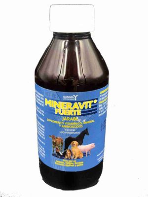 Mineravit Fuerte Jarabe – Suplemento Vitamínico, Mineral y Aminoácidos - 240ml