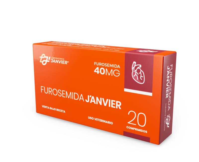 Janvier Furosemida 40MG – Tratamiento de la hipertensión. Diurético – 1 Tableta