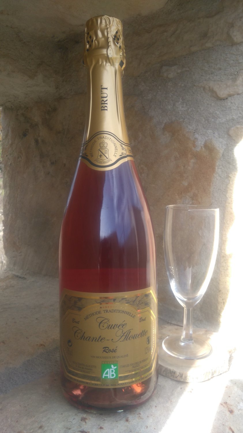 Cuvée Rosé BRUT 75 cl BIO