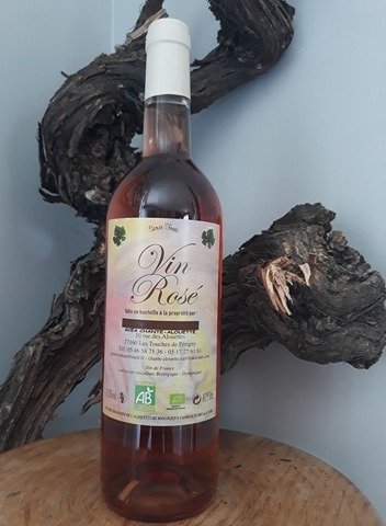 Vin de table ROSE 75 cl