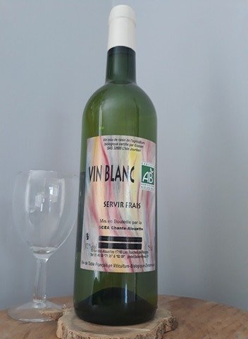 Vin de table BLANC-CHENIN 75 cl