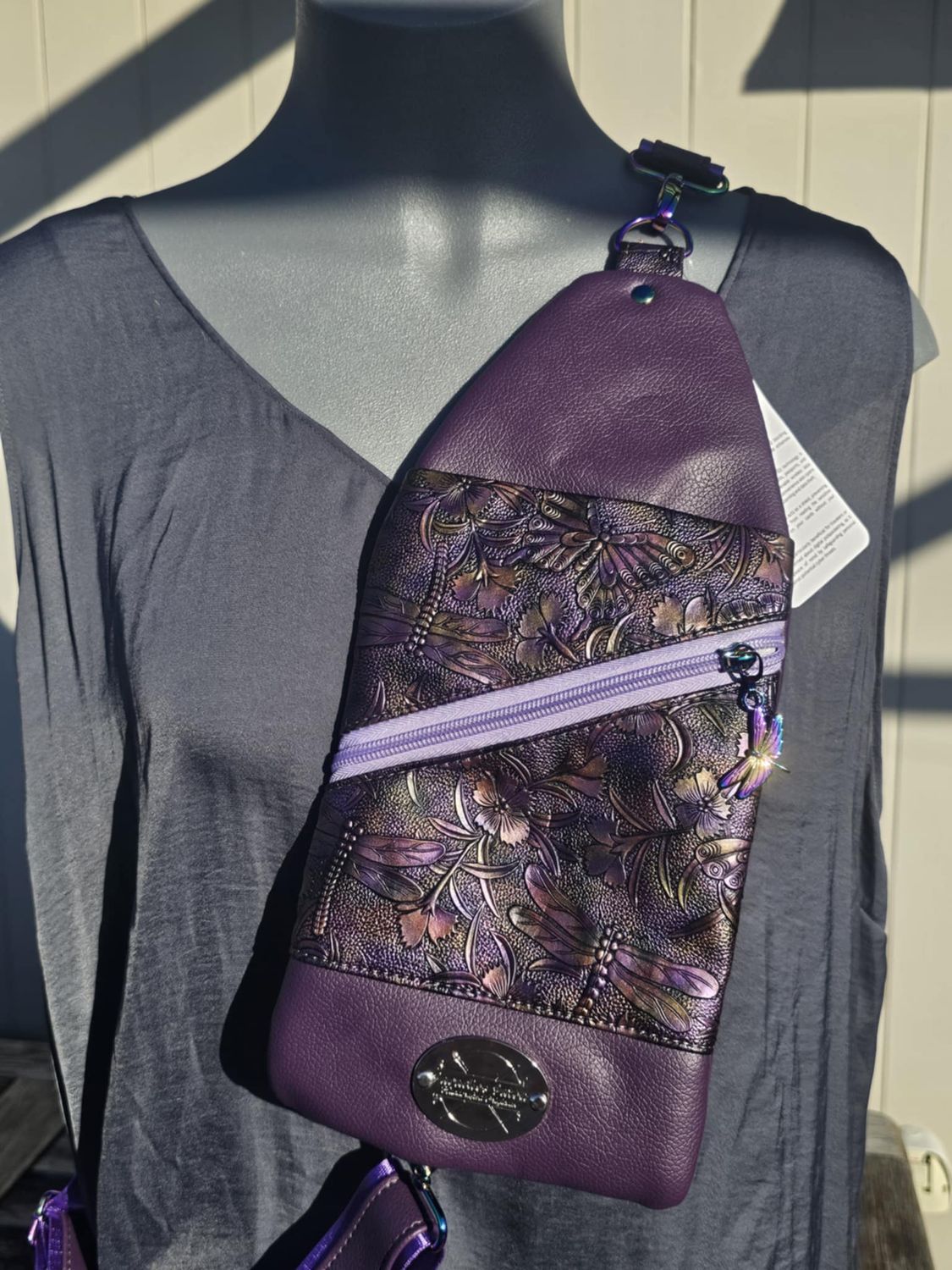 Yagi Sling (RFID) - Purple Dragonfly
