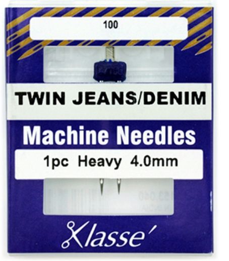 Klasse - Twin Jeans/Denim Needle (1pc Heavy 4.0mm)