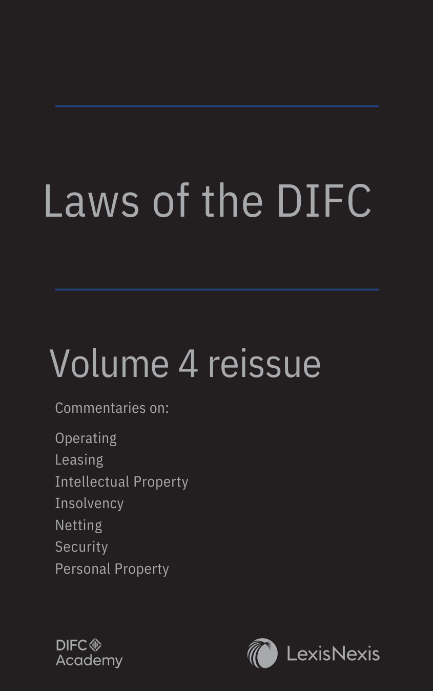Laws of the DIFC Revised Volume 4