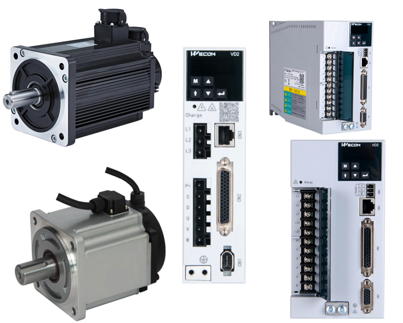 5. 220VAC Servo Motor + Servo Drive Kit