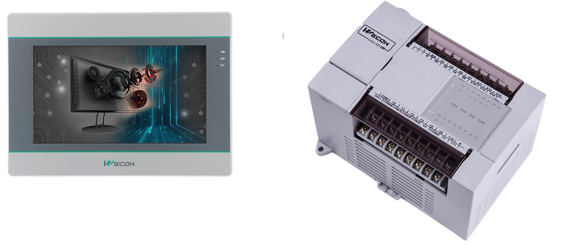 2. Basic PLC/HMI Combo: 7"/10" HMI Screen