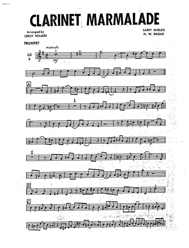 Clarinet Maralade Dixieland Band