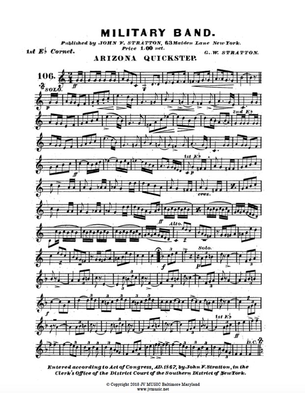 Arizona Quickstep for Brass Band​