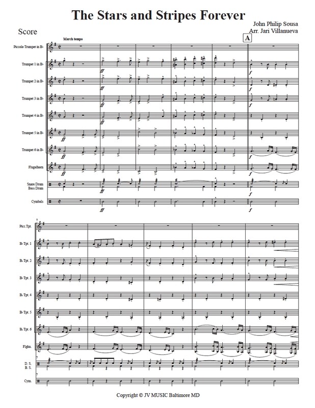 The Stars and Stripes Forever Trumpet Ensemble