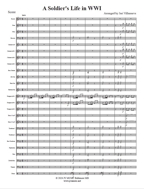​A Soldiers Life in WWI for Band