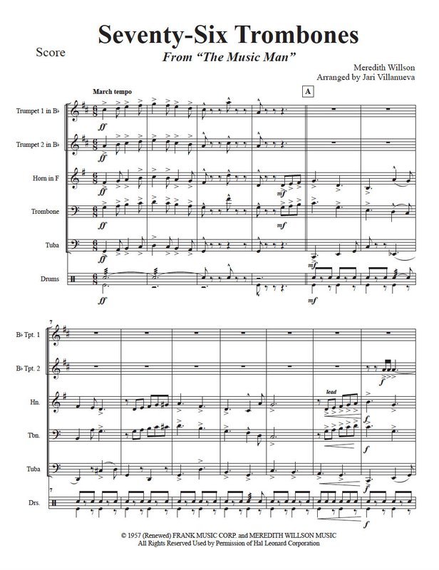 Seventy Six Trombones