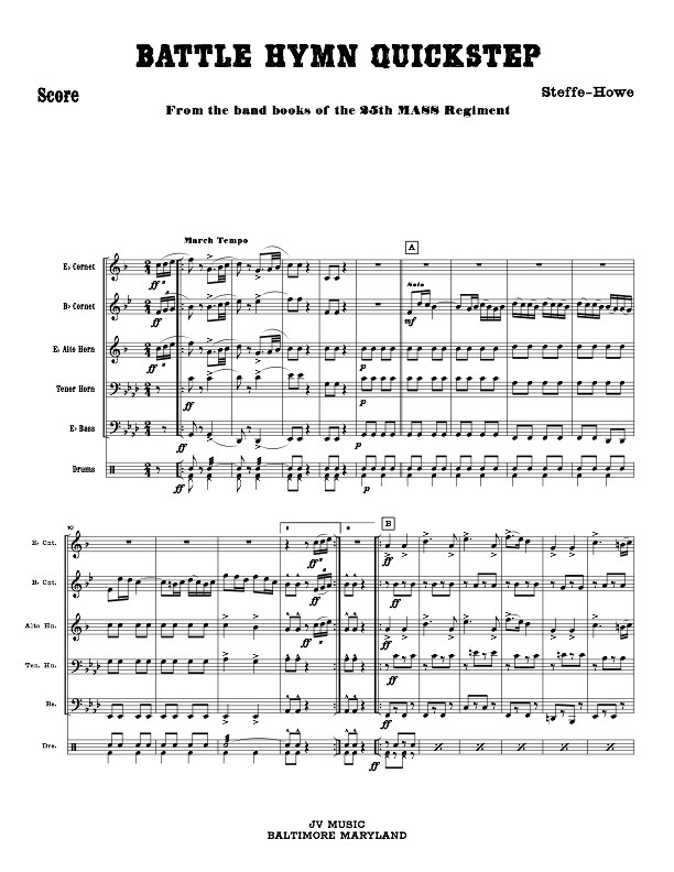 Battle Hymn Quickstep